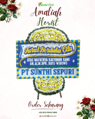Papan Bunga Duka di Sungai Batang