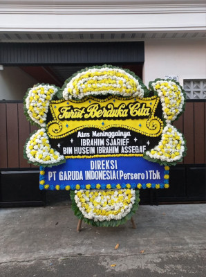Papan Bunga Duka di Sungai Batang